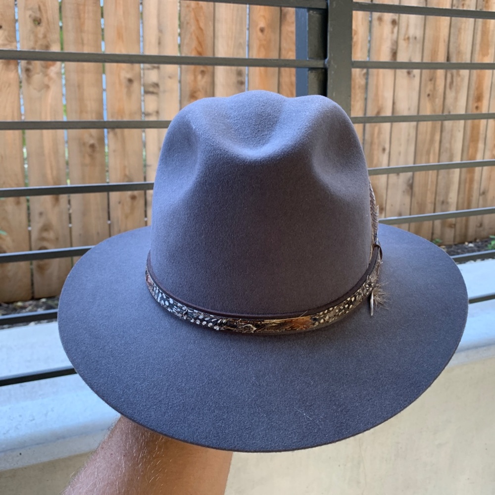 Stetson Flat Brim Hat